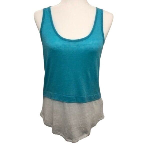 Michael Kors Linen Blend Tank Top | Women's Size Small - Picture 1 of 4